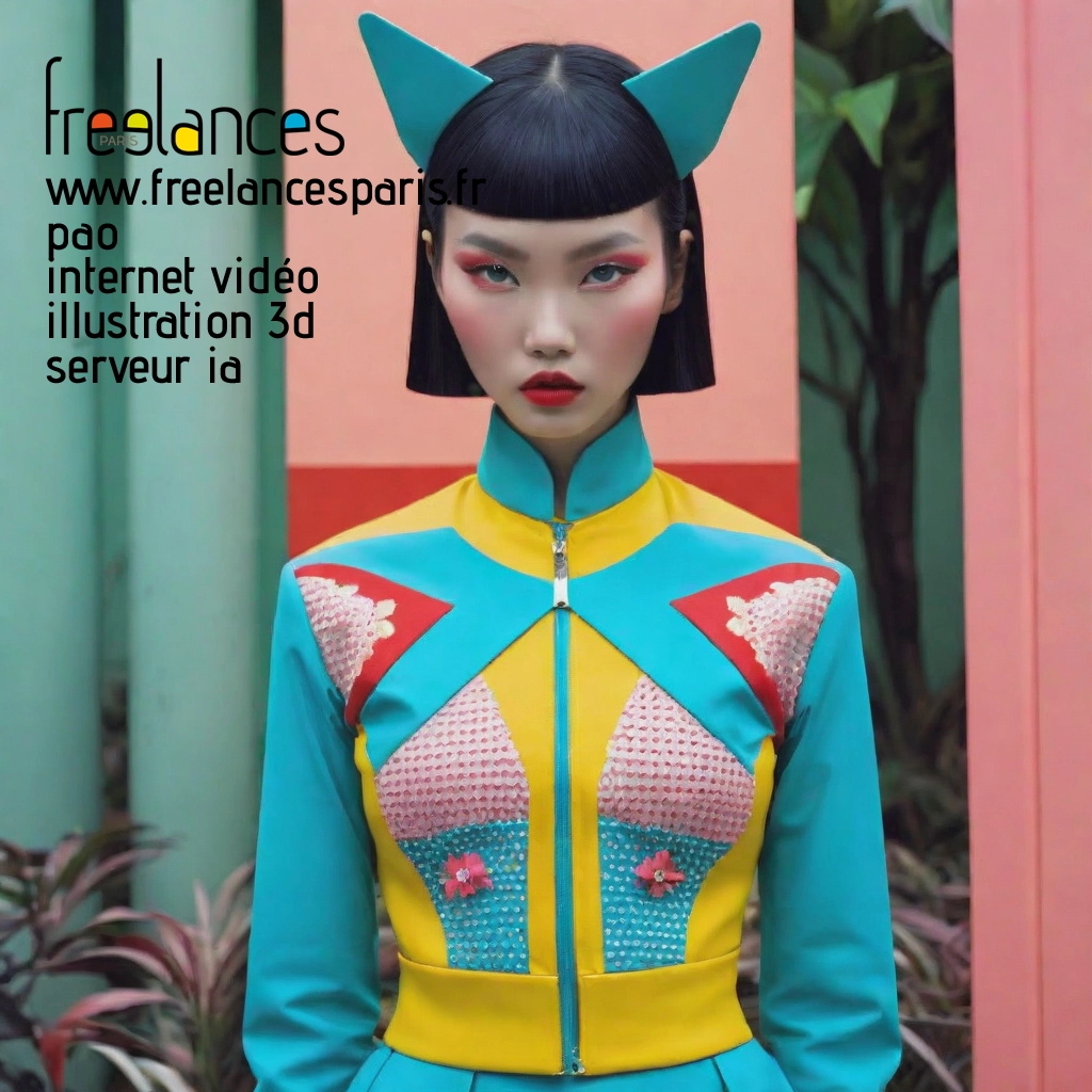 Pao mise en page internet vidéo illustration 3d serveur IA générative AI freelance paris studio de création magazines lcxzygh0